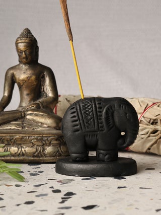 Trade Aid Incense Holder Elephant
