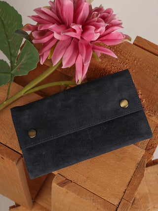 Trade Aid Suede Wallet