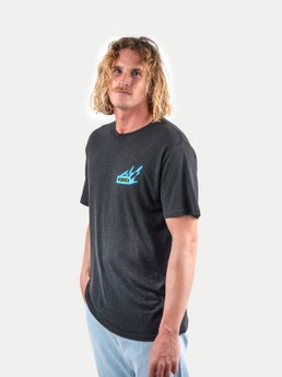 Unisex Organic Hemp Bamboo Print Tee Cosmic