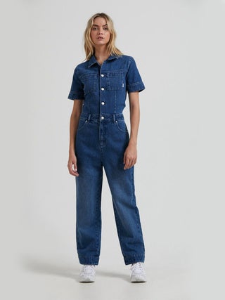 Zuri - Hemp Denim Jumpsuit